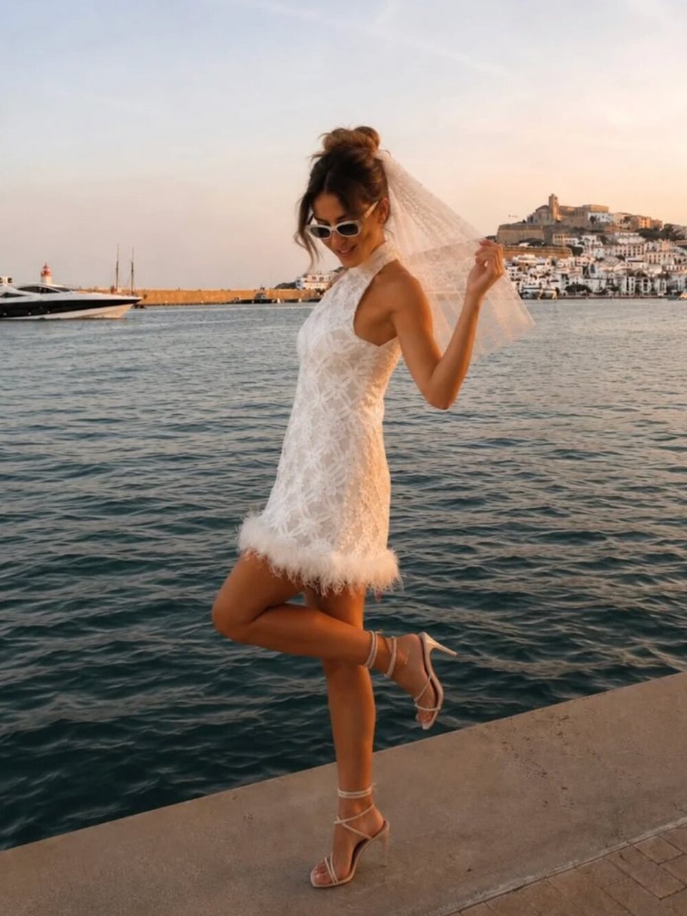 Last Fling Feather Dress - Picture 3 of 8